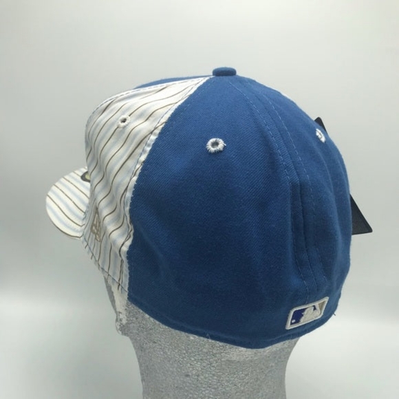 Men's New Era Cap Blue | White Pinstripes LA Dodgers 59FIFTY LIMITED EDITION NWT - Picture 3 of 5